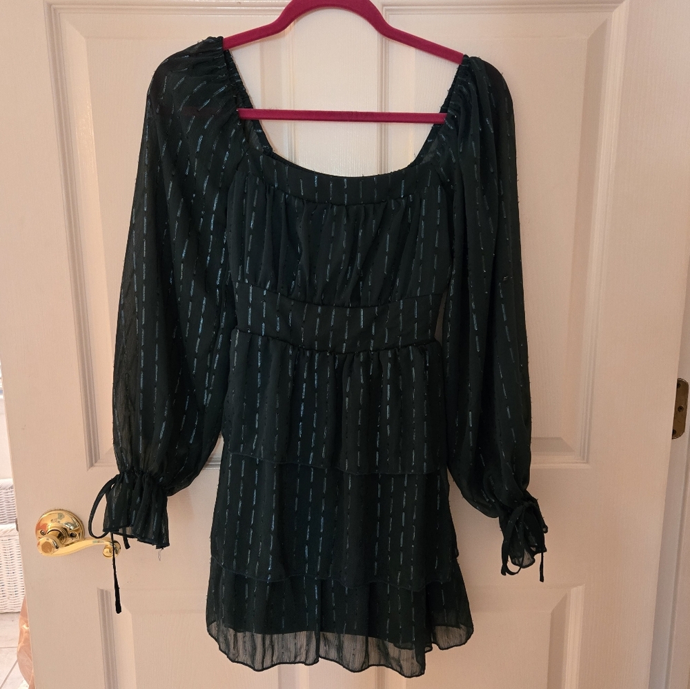 Altar'd State Green Dress XS